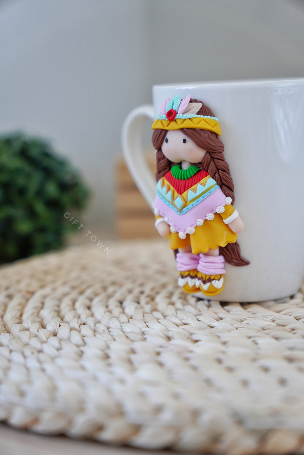Mug with doll