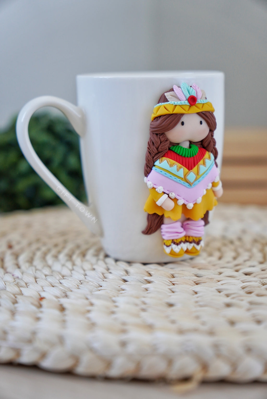 Mug with doll