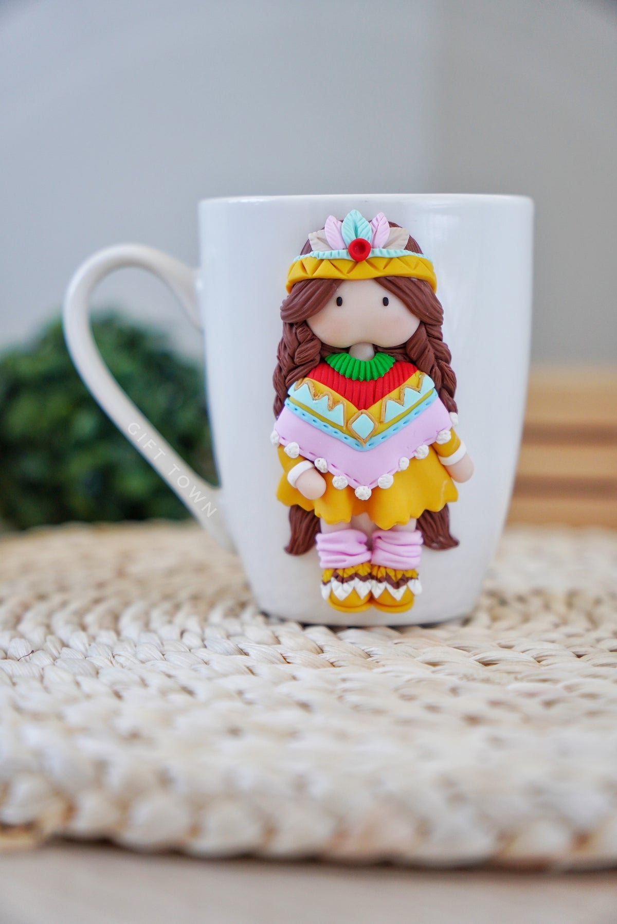 Mug with doll