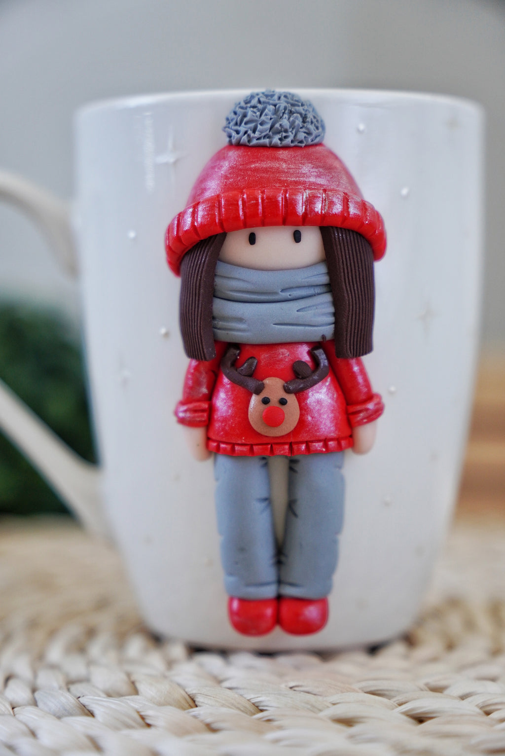 Mug with doll