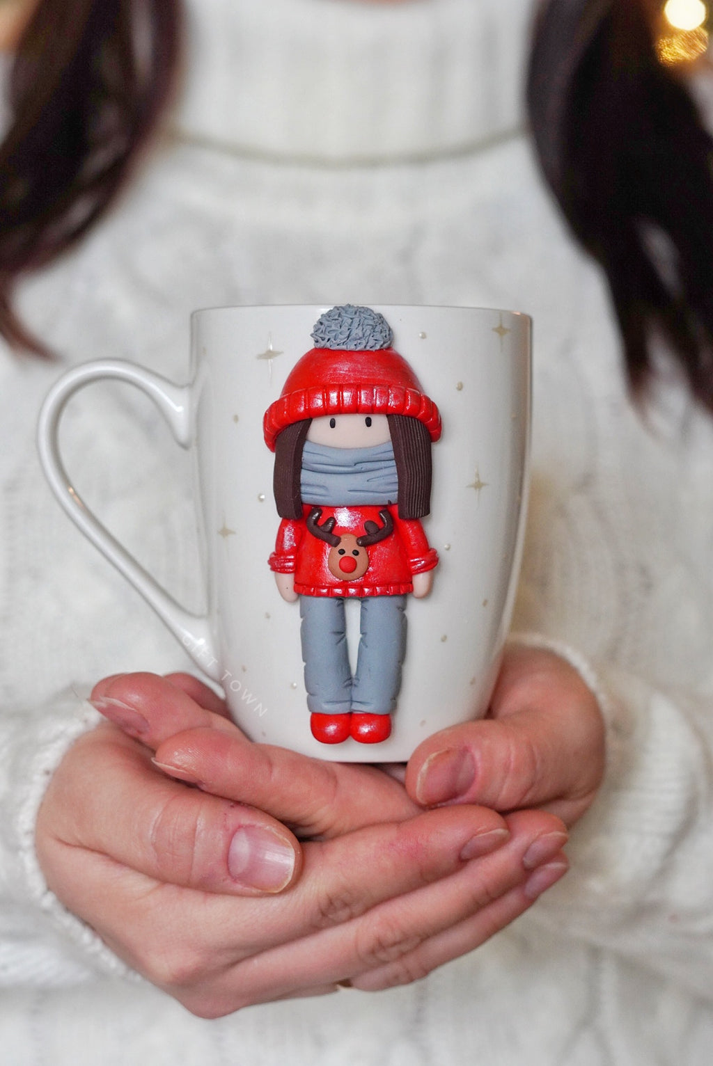 Mug with doll