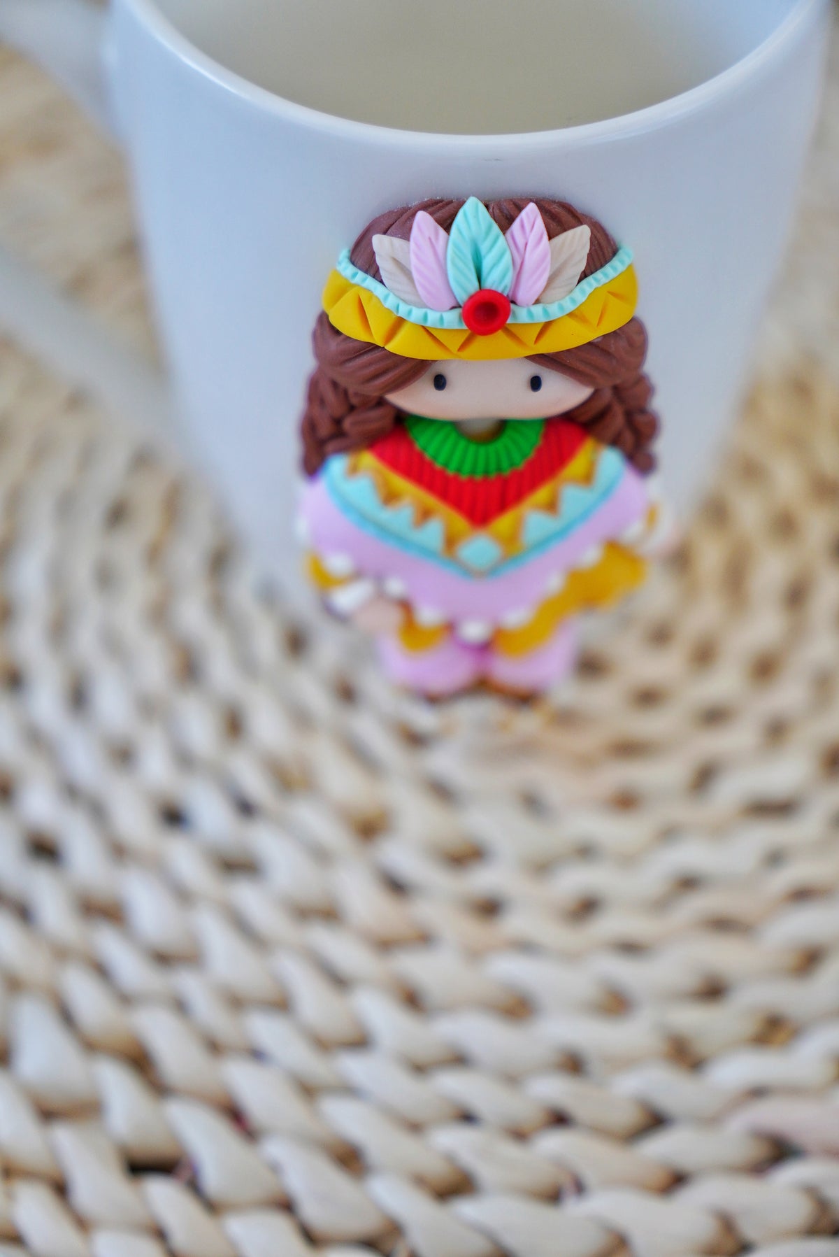 Mug with doll
